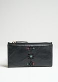 Phonex leather wallet NERO Woman image number 1