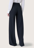 Pantalone Paolo a zampa NERO BLACK Donna immagine n. 5