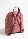 Billy printed faux leather backpack ROSSO CHIANTI Woman image number 4