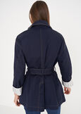 Ted cotton trench coat BEIGEBLU Woman image number 4