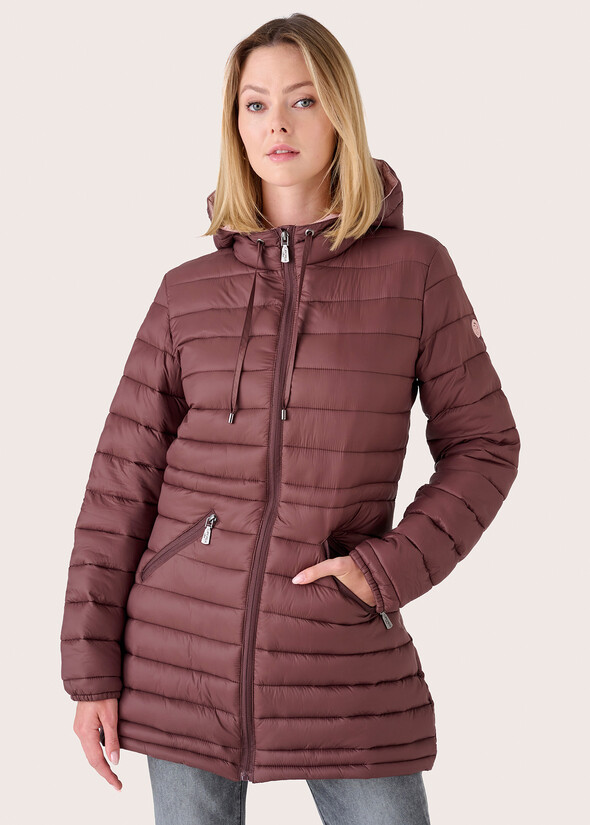Piumino midi Parisa ROSSO BORDEAUX Donna null