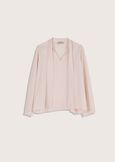 Blusa Giasmine con sciarpina BEIGE LANA Donna immagine n. 4