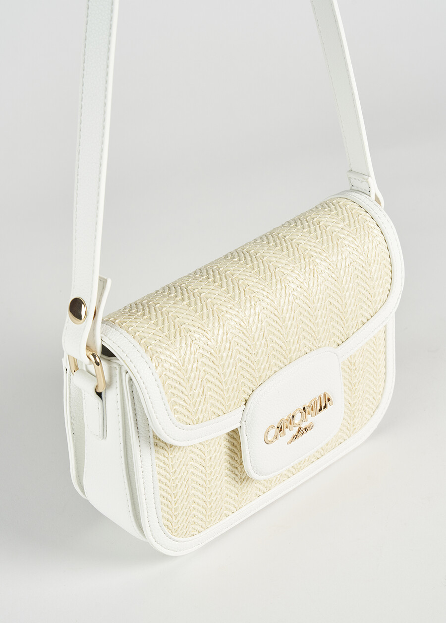 Tracolla Breona in paglia e stampa cervo BEIGE AVENABEIGE Donna , immagine n. 5