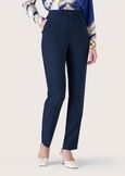 Alice cady trousers BLUE OLTREMARE NERO BLACKROSSO TULIPANO Woman image number 2