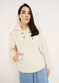 Goan technical short jacket BEIGE LATTEBLU Woman image number 2
