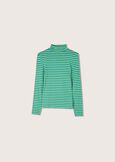 T-shirt Sarah in viscosa BLUE COLONIALROSSO SYRAH Donna immagine n. 4