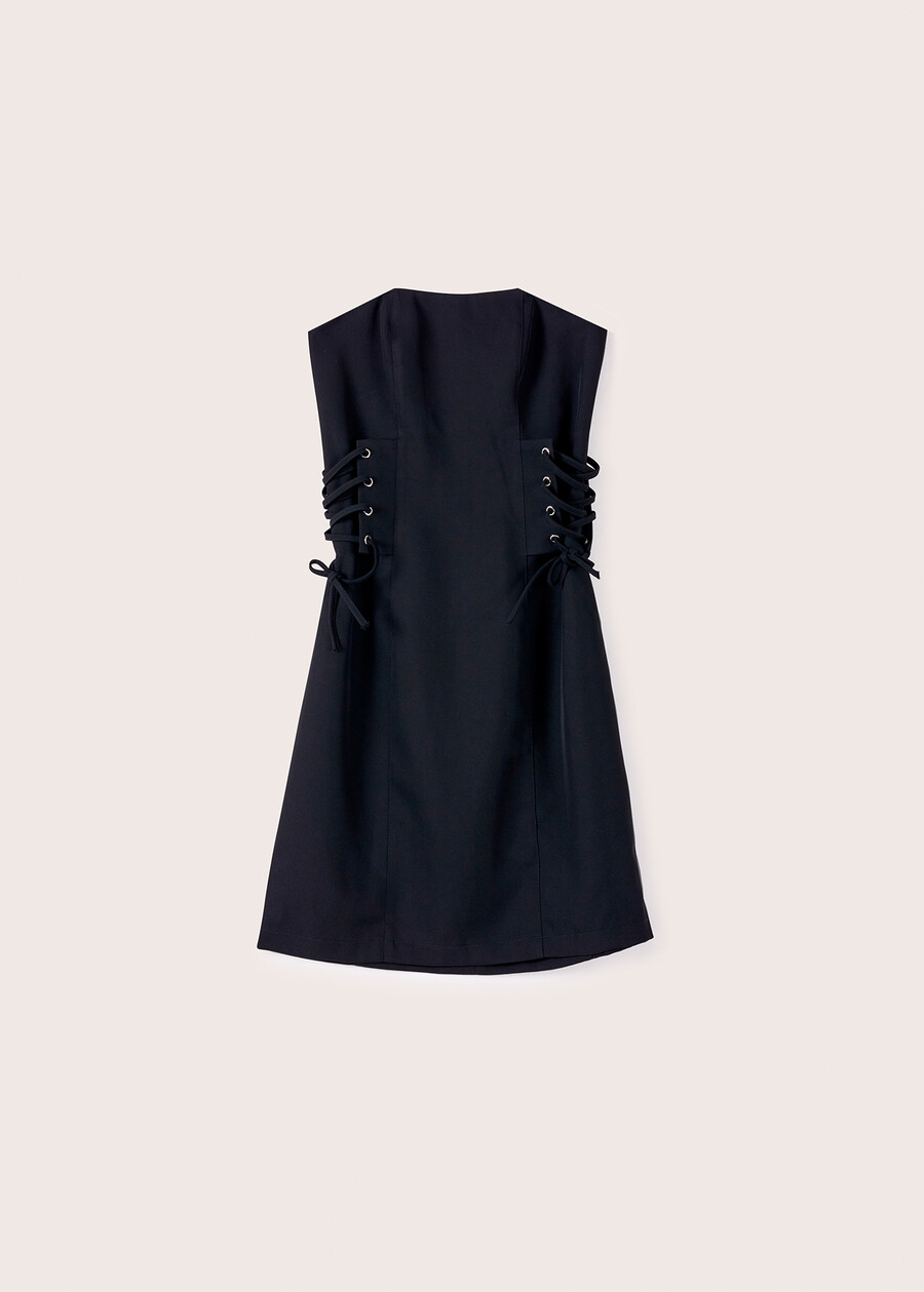 Abito Axel con intreccio NERO BLACK Donna , immagine n. 6