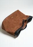 Blackey faux-suede shopping bag MARRONE CARAMELLO Woman image number 4
