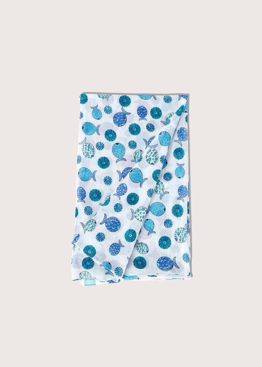 Sheryl 100% cotton sarong with bag  Woman , image number 1
