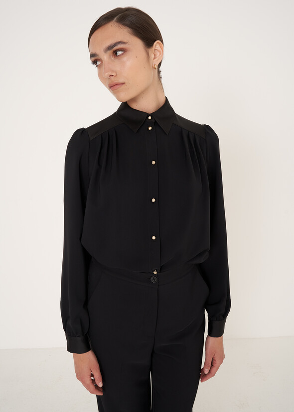 Clyde cady shirt NERO BLACK Woman null