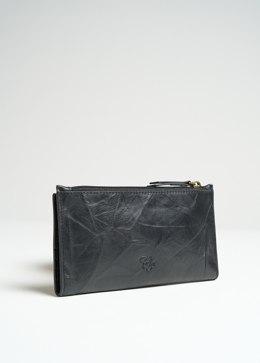 Phonex leather wallet NERO Woman , image number 3