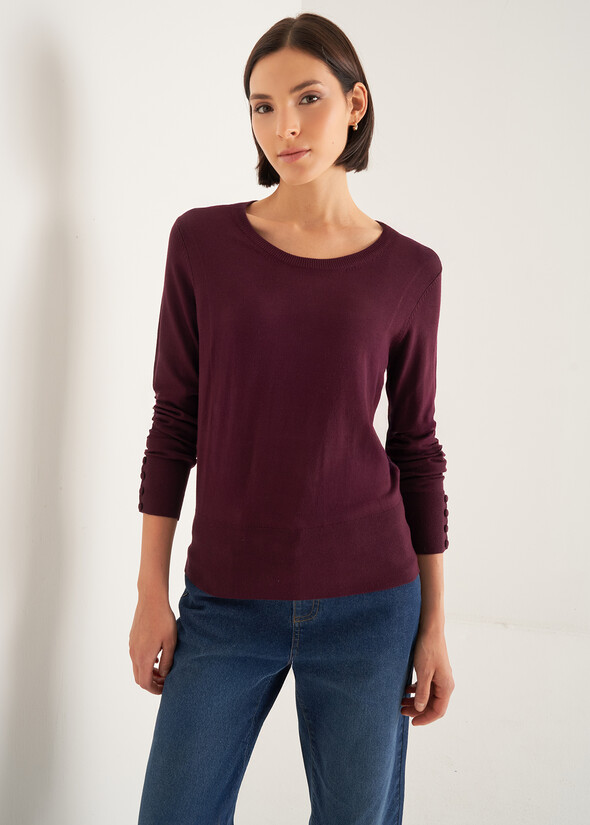 Maglia Melody girocollo Maglia Melody girocollo VIOLA VINACCIA Donna null