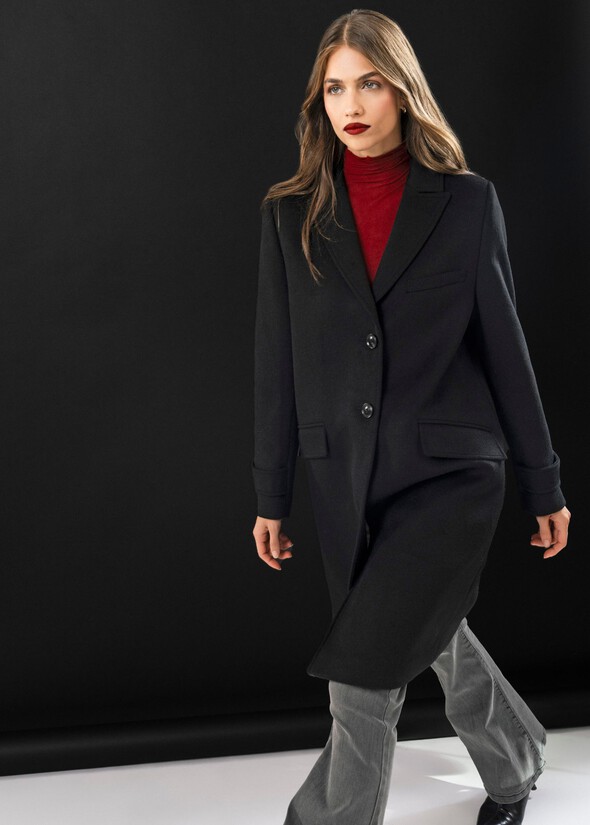 Colet woolen coat NERO BLACK Woman null