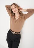 Marge cotton e silk jersey GRIGIO TORTORANERO BLACK Woman image number 2