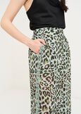 Pantaloni Packy larghi animalier VERDE AQUA Donna immagine n. 3