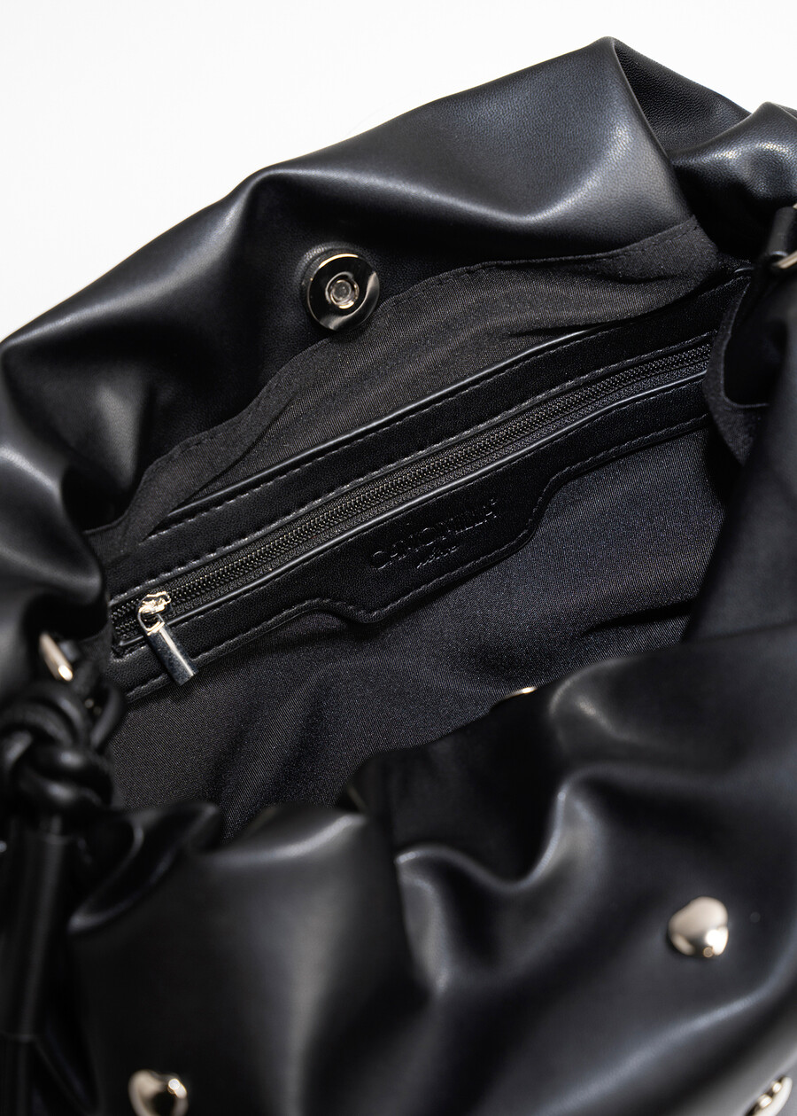 Bris pouch-effect crossbody NERO BLACKROSSO Woman , image number 4