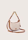 Betani canvas sack bag - small size BEIGENERO Woman image number 1
