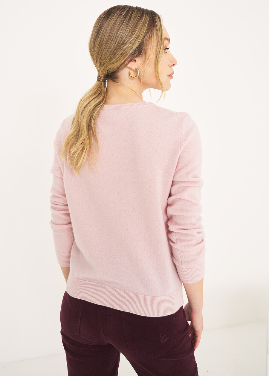 Cardigan Cassel in lana e cashmere CELESTE FIORDALISOROSA Donna , immagine n. 4