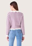 Cosmo tweed cardigan ROSSO SYRAH Woman image number 3