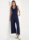 Top Tary con scollo a V BLU NAVYBIANCO BURRO Donna immagine n. 4