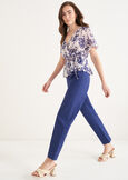 Blusa Sun con stampa floreale BEIGE LATTE Donna immagine n. 5