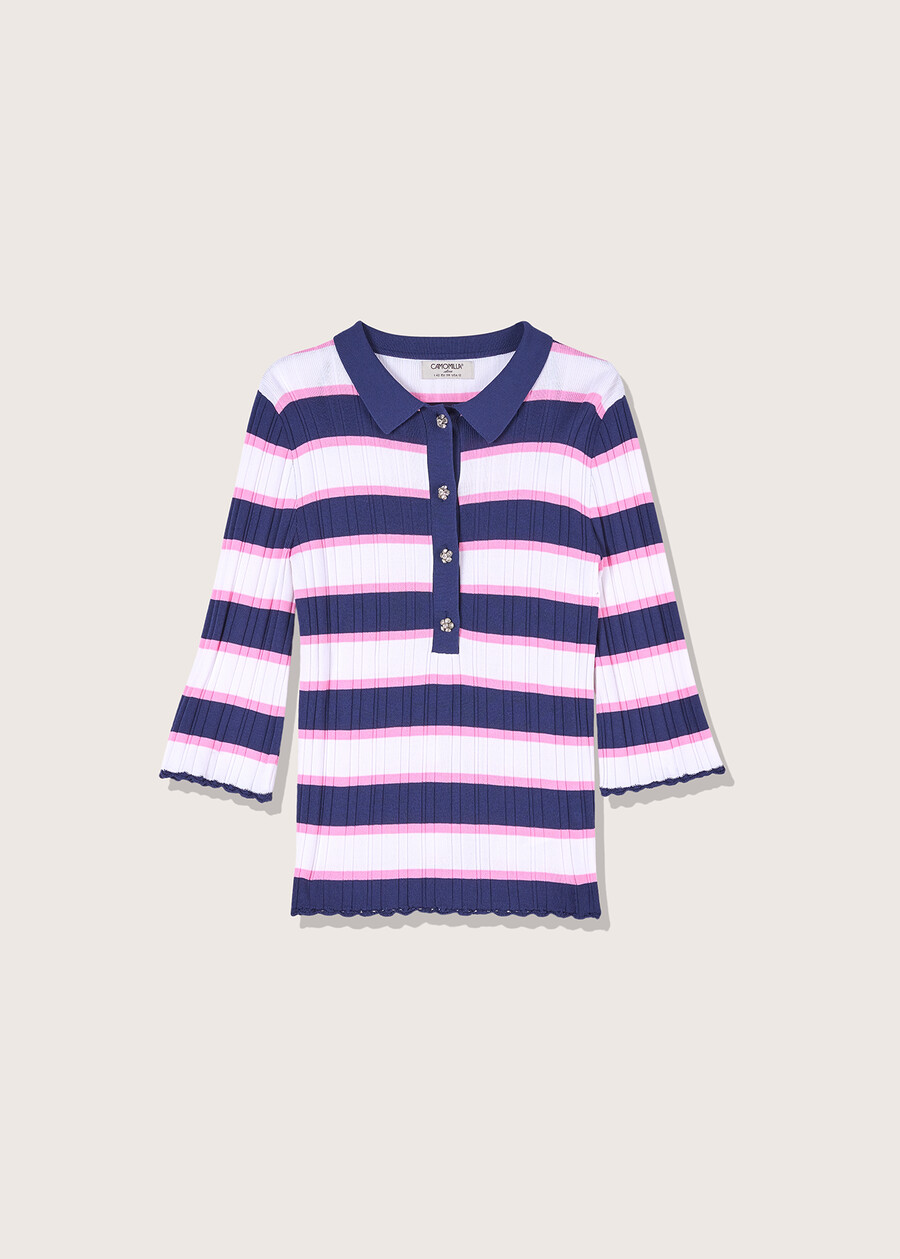 Mabel polo shirt BIANCO Woman , image number 4