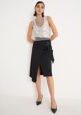 Gonna asimmetrica Giusy NERO BLACK Donna immagine n. 1