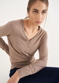 Maglia Megans in viscosa GRIGIO TORTORAVERDE Donna immagine n. 3