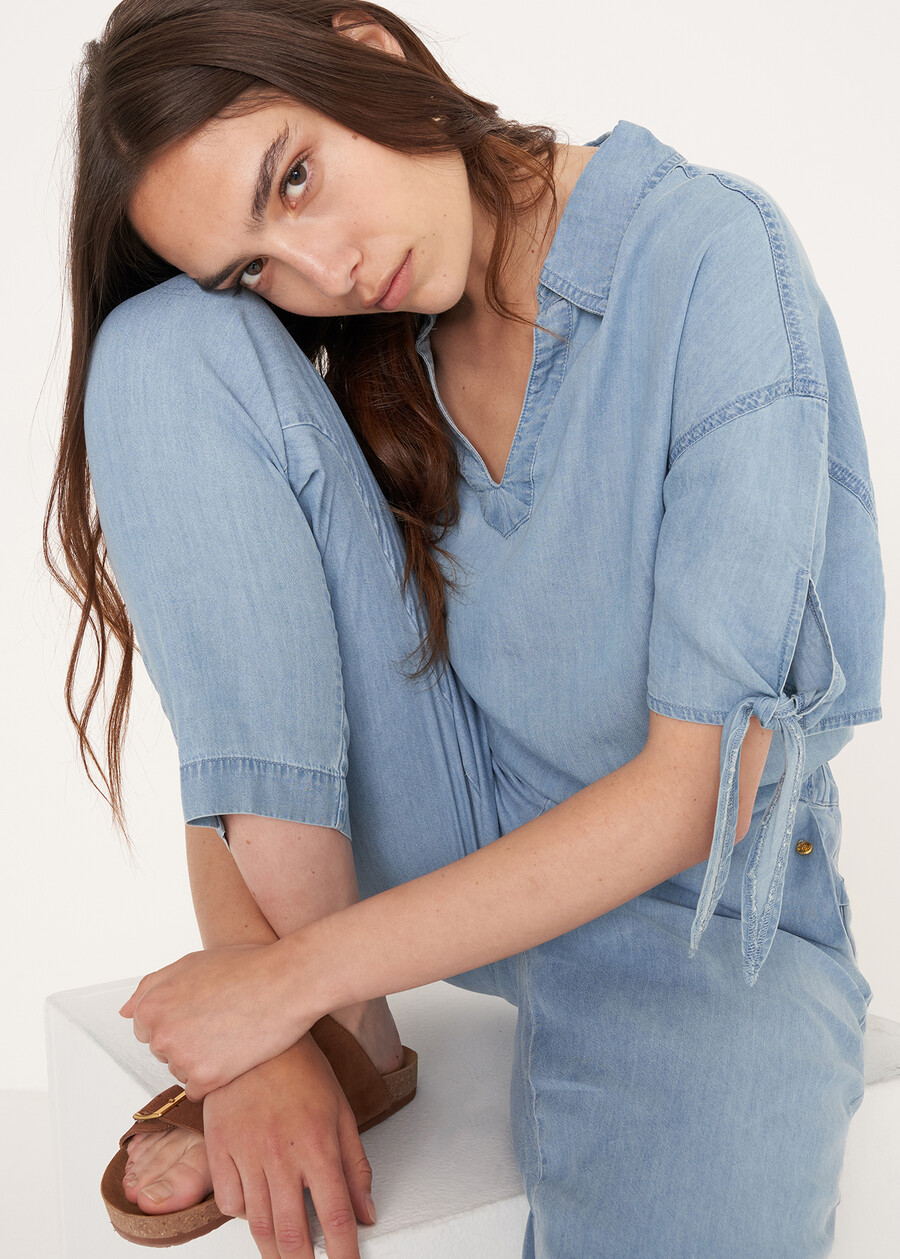 Camicia Comic effetto denim DENIM MEDIUM DENIM Donna , immagine n. 5