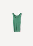 Top Titania in maglia VERDEBIANCO BURRO Donna immagine n. 4