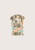 Sabry patterned t-shirt BEIGE NARCISO Woman image number 5