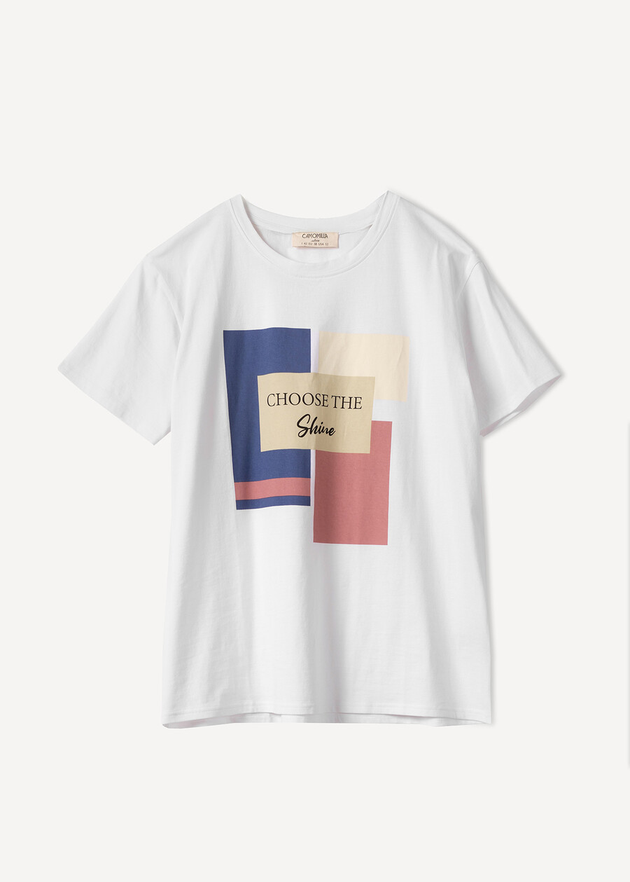 T-shirt Soledad con stampa BIANCO WHITE Donna , immagine n. 4