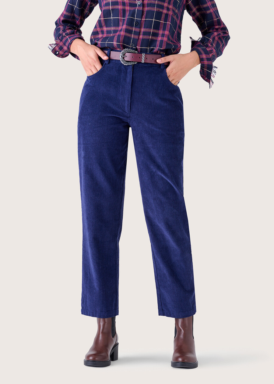 Pantalone Pepa in velluto BLU LAGUNA Donna , immagine n. 3