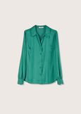 Candida satin shirt VERDE GARDEN Woman image number 4