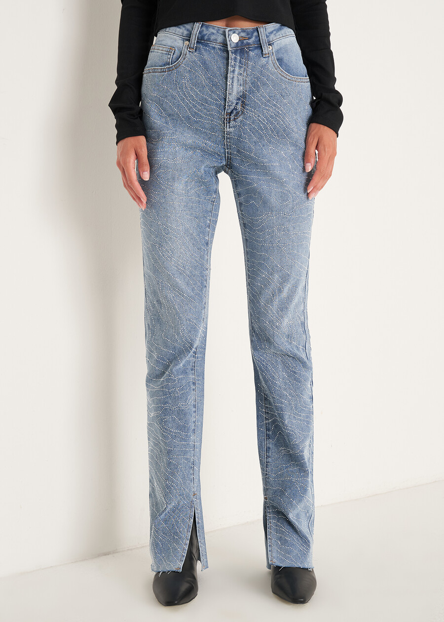 Daniel skinny denim trousers NERO BLACKDENIM MEDIUM DENIM Woman , image number 2