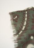 Sophie wool macro paisley scarf ROSSOVERDE Woman image number 3
