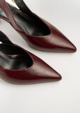 Slingback Smeralda con maxi fibbia ROSSO BORDEAUX Donna immagine n. 3