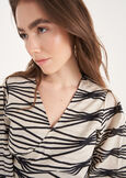 Camicia Crop Cool Fantasia BEIGE LATTEBLUE OLTREMARE Donna immagine n. 2
