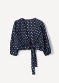 Camicia Crop Cool Fantasia BEIGE LATTEBLUE OLTREMARE Donna immagine n. 5