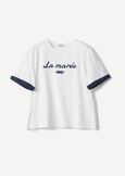 T-Shirt Stazzy Con Ricamo BEIGE LATTE Donna immagine n. 4