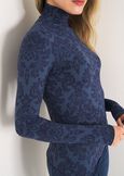 T-shirt Simona collo alto BLU MIDNIGHTROSA Donna immagine n. 2