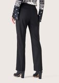 Pantaloni Alice in poliviscosa NERO BLACKGRIGIO DARKGREY Donna immagine n. 4