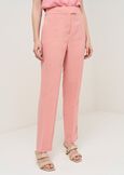 Alba wide-leg cady trousers ARANCIONE Woman image number 3