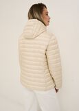 Patrik 100g lightweight down jacket with removable BIANCO WHITEROSABLU Woman image number 4