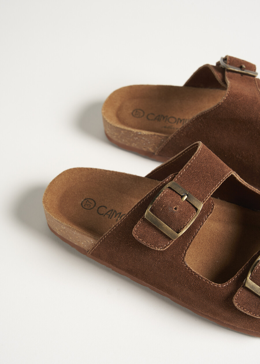 Sasy 100% genuine leather sandal MARRONE Woman , image number 3
