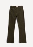 Pantaloni Cindy flare in velluto VERDEMARRONE Donna immagine n. 5