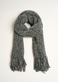 Sciarpa Samura in ciniglia BLU NAVY Donna immagine n. 1