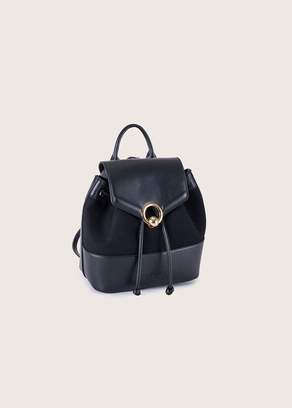 Zaino Baji in ecopelle NERO BLACK Donna null