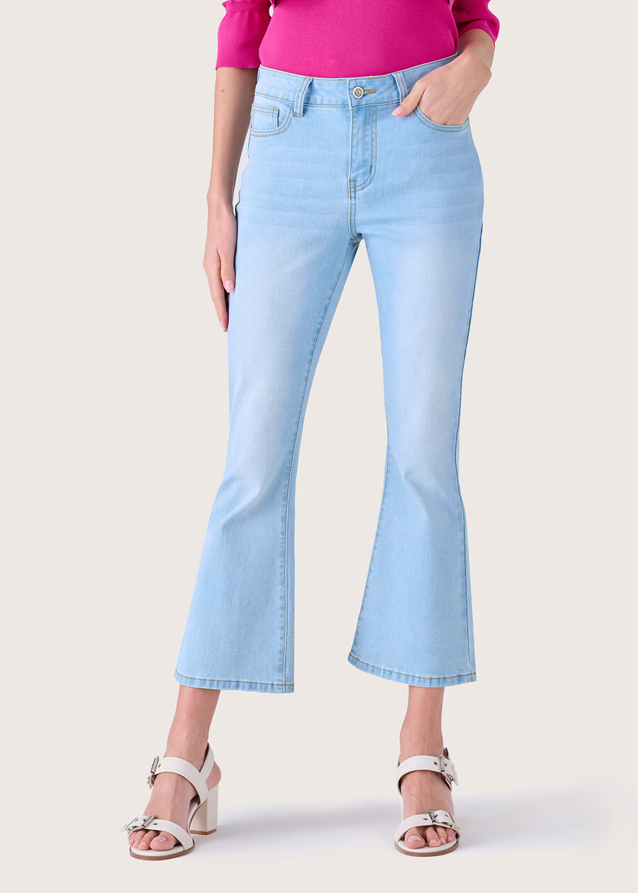 Jacqueline denim trousers DENIM Woman , image number 2