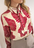 Cammy Satin Shirt BEIGE LATTE Woman image number 2